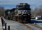 NS yard job E19's units return lite after having worked the interchange yard